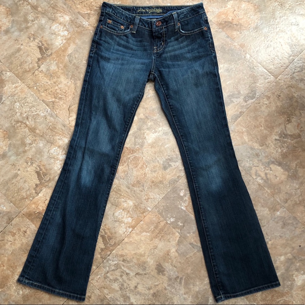 American Eagle Hipster Denim Jeans Size 4 Regular
